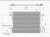 CONDENSATORE ARIA CONDIZIONATA VW PASSAT 16